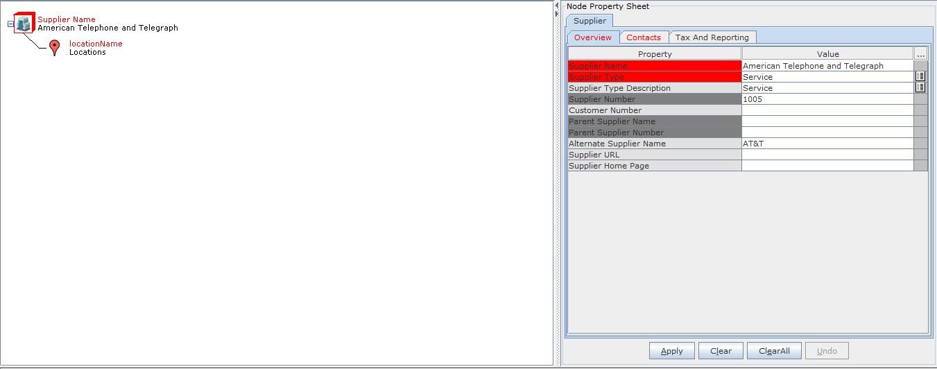 Oracle EBS Supplier Hierarchy